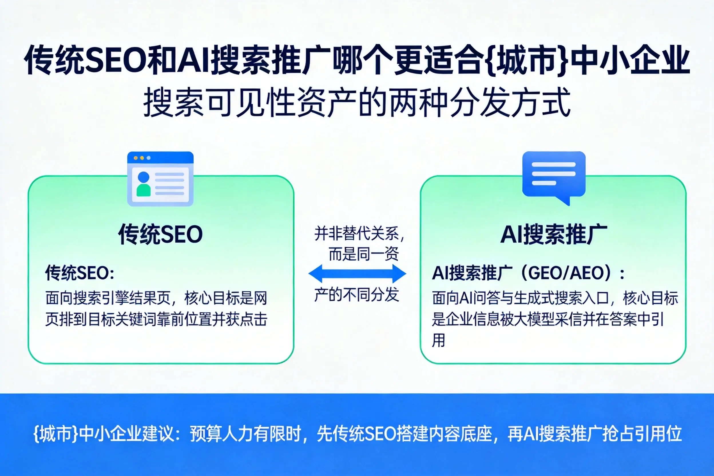 传统SEO和AI搜索推广哪个更适合贵州中小企业