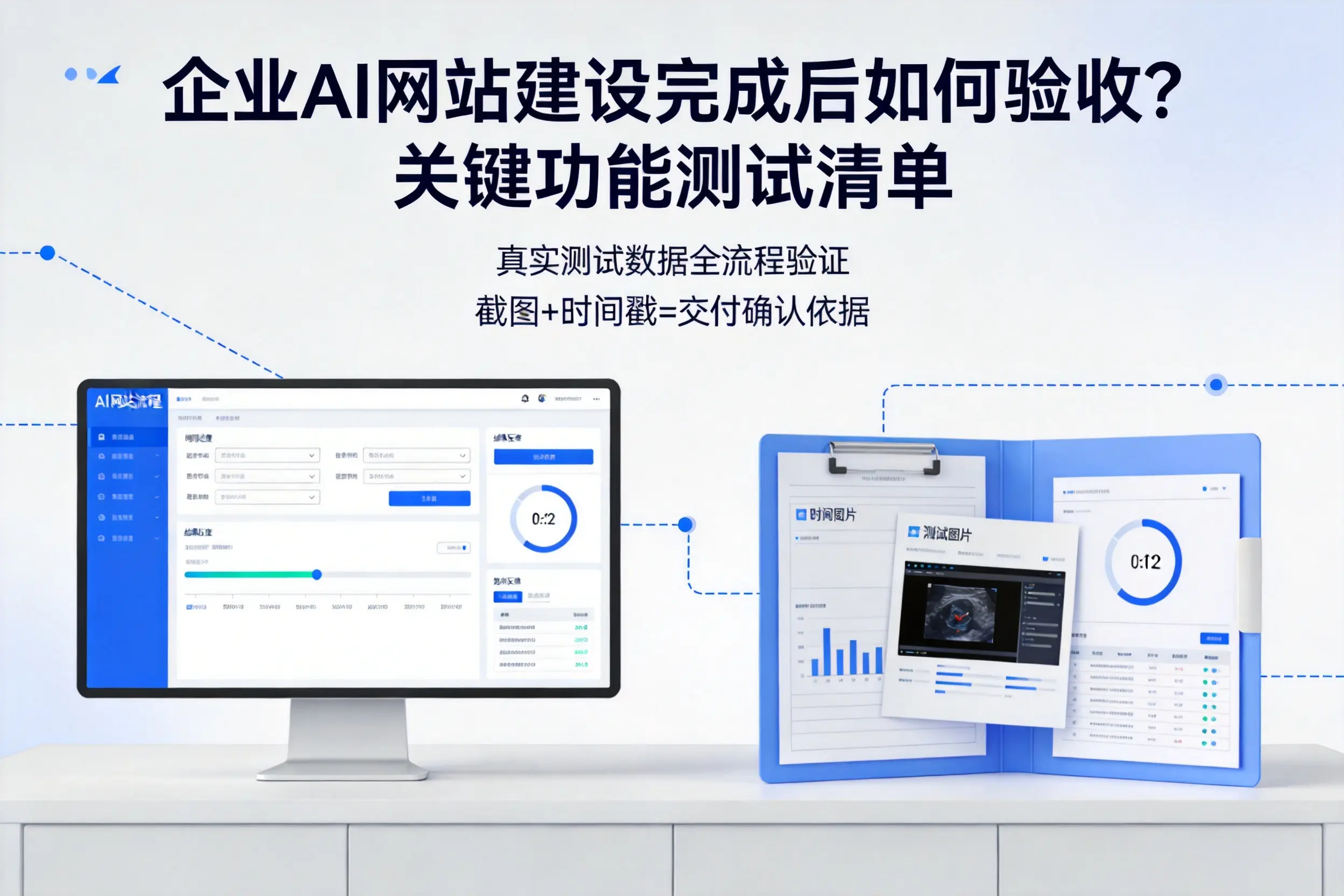 贵州企业AI网站建设完成后如何验收？关键功能测试清单