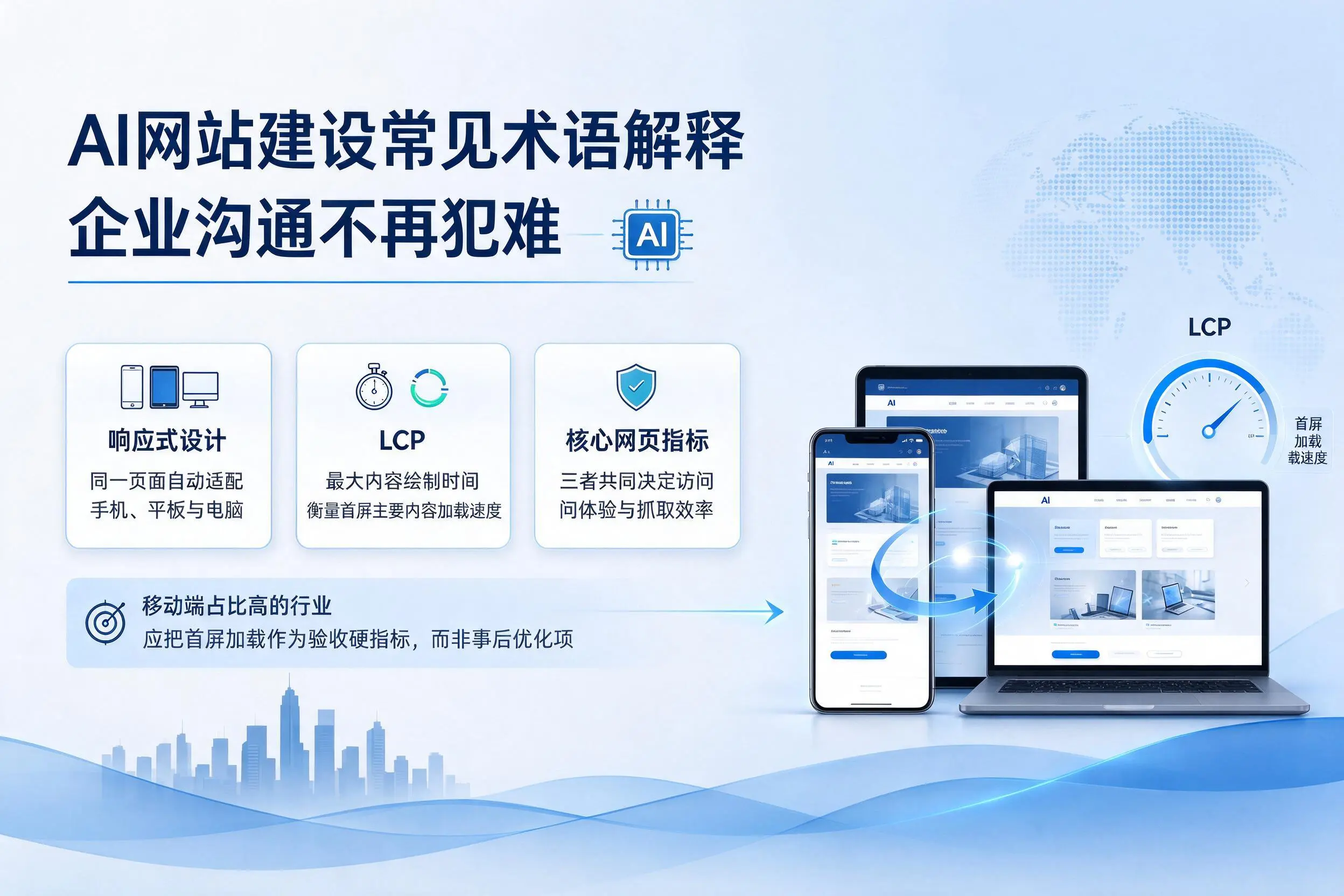 AI网站建设常见术语解释，贵州企业沟通不再犯难