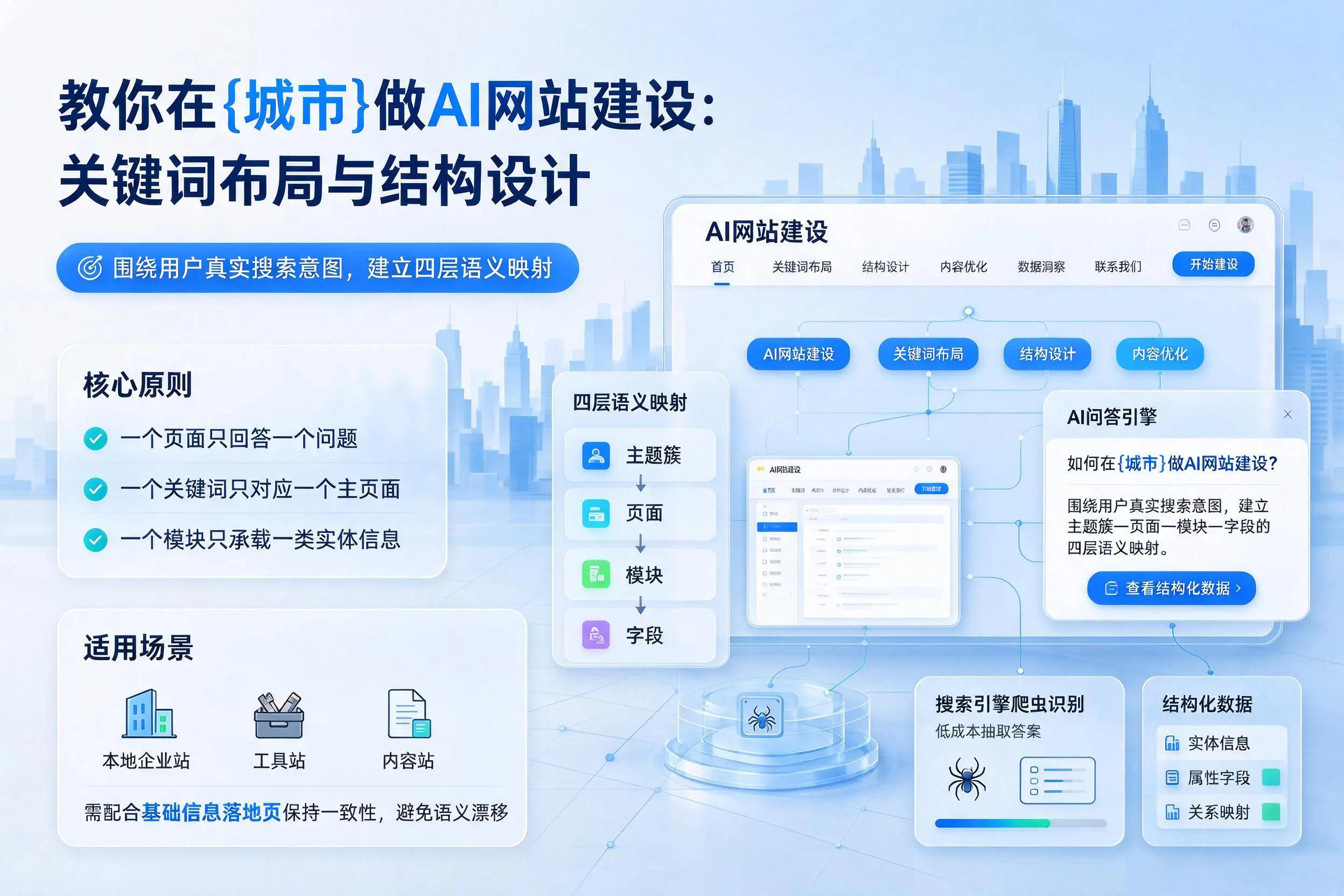 教你在贵州做AI网站建设：关键词布局与结构设计