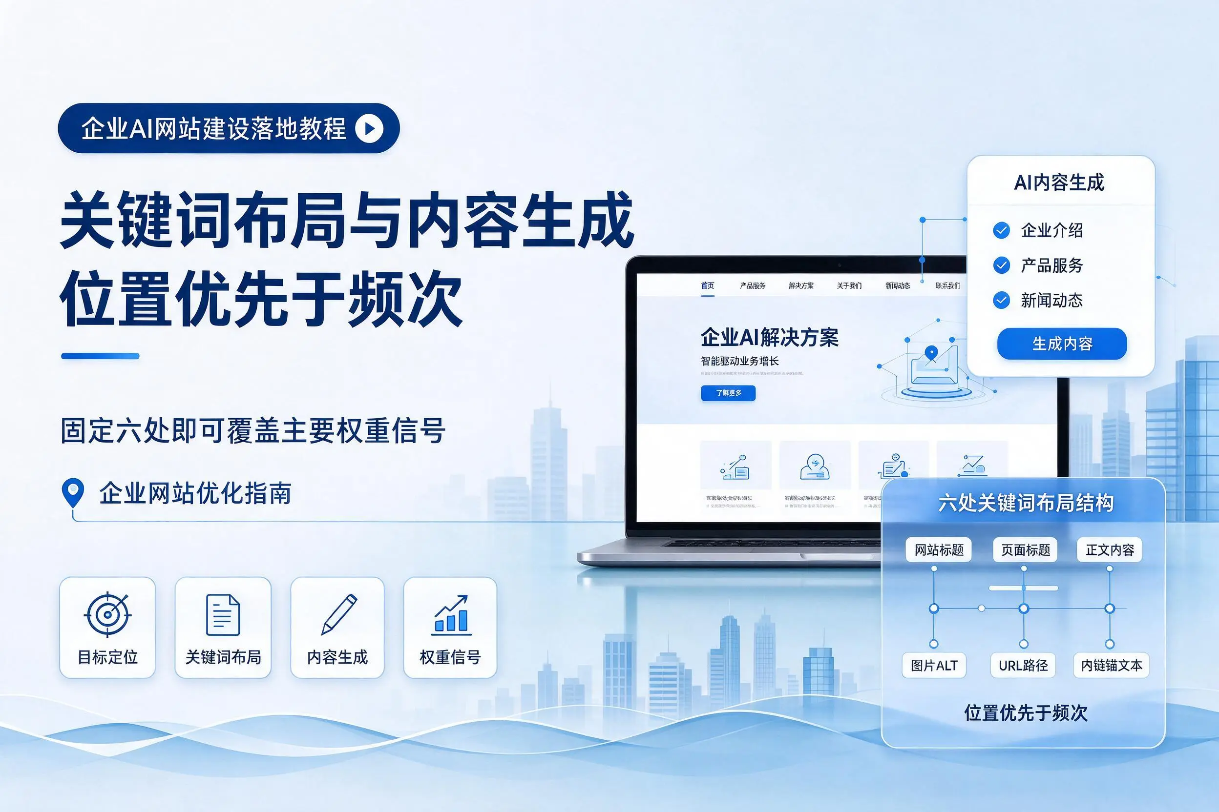 贵州企业AI网站建设落地教程：关键词布局与内容生成