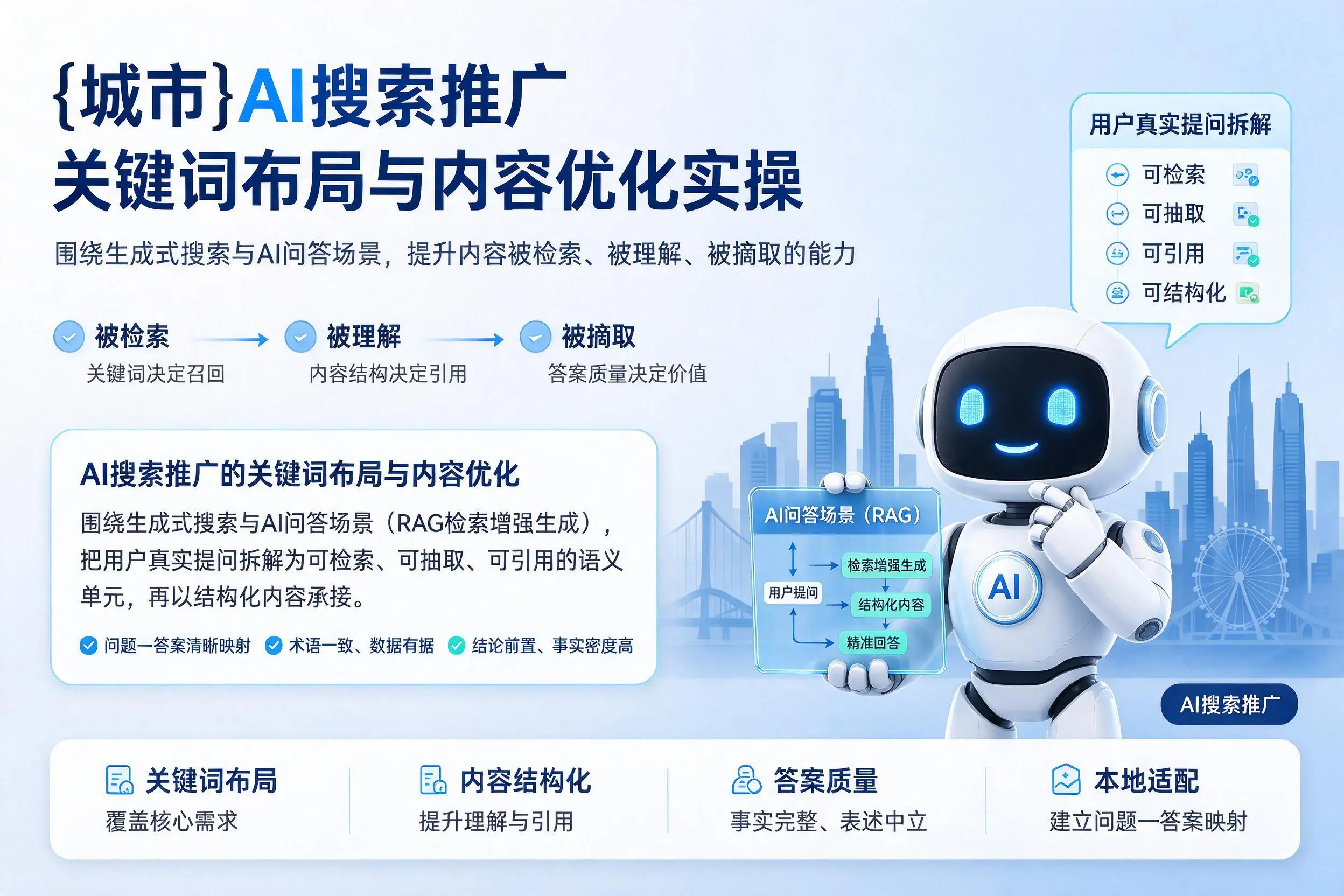 贵州AI搜索推广关键词布局与内容优化实操